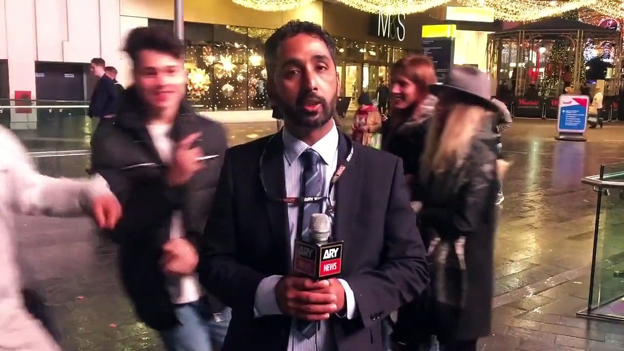 what happened to ARY News reporter at Westfield Stratford, London