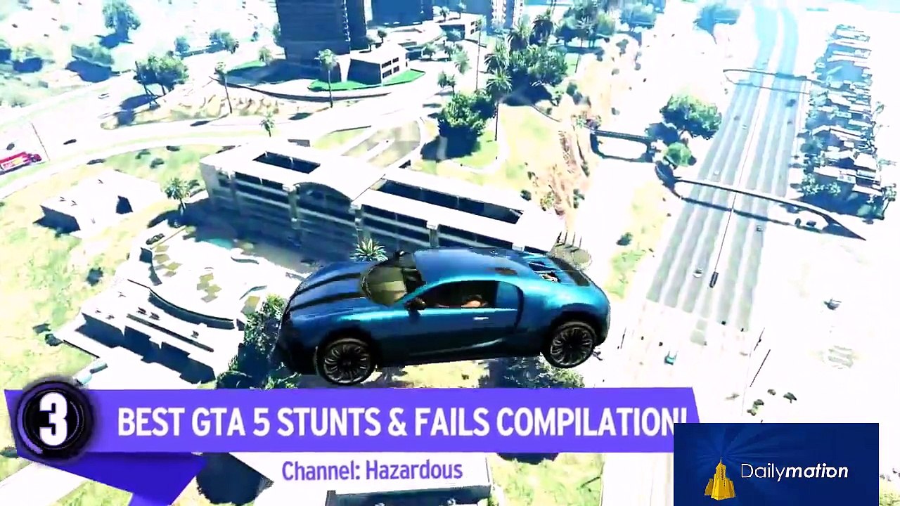 Top 5 GTA 5 Stunt Videos - Let's Play Countdown