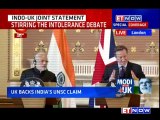 Modi In The UK: PM Modi & David Cameron Q&A Session At The Guildhall, London