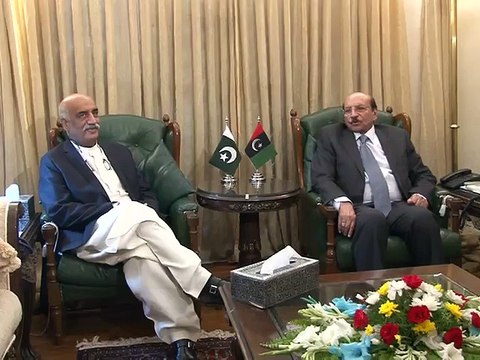 CM Sindh meets on Khursheed Shah (16-11-2015)