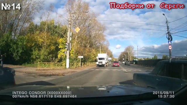 Видео аварии дтп авто катастрофы происшествия 13 сентября 2015 Car Crash Compilation septe