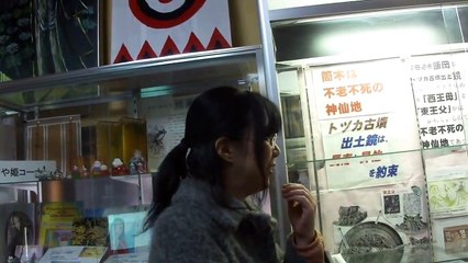 竹取物語の学位論文を書くために竹取翁博物館を訪問 (国際かぐや姫学会) 2014.12.15