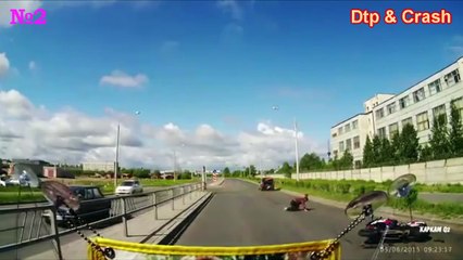 Видео аварии дтп происшествия за сегодня 6 июня 2015 Car Crash Compilation june