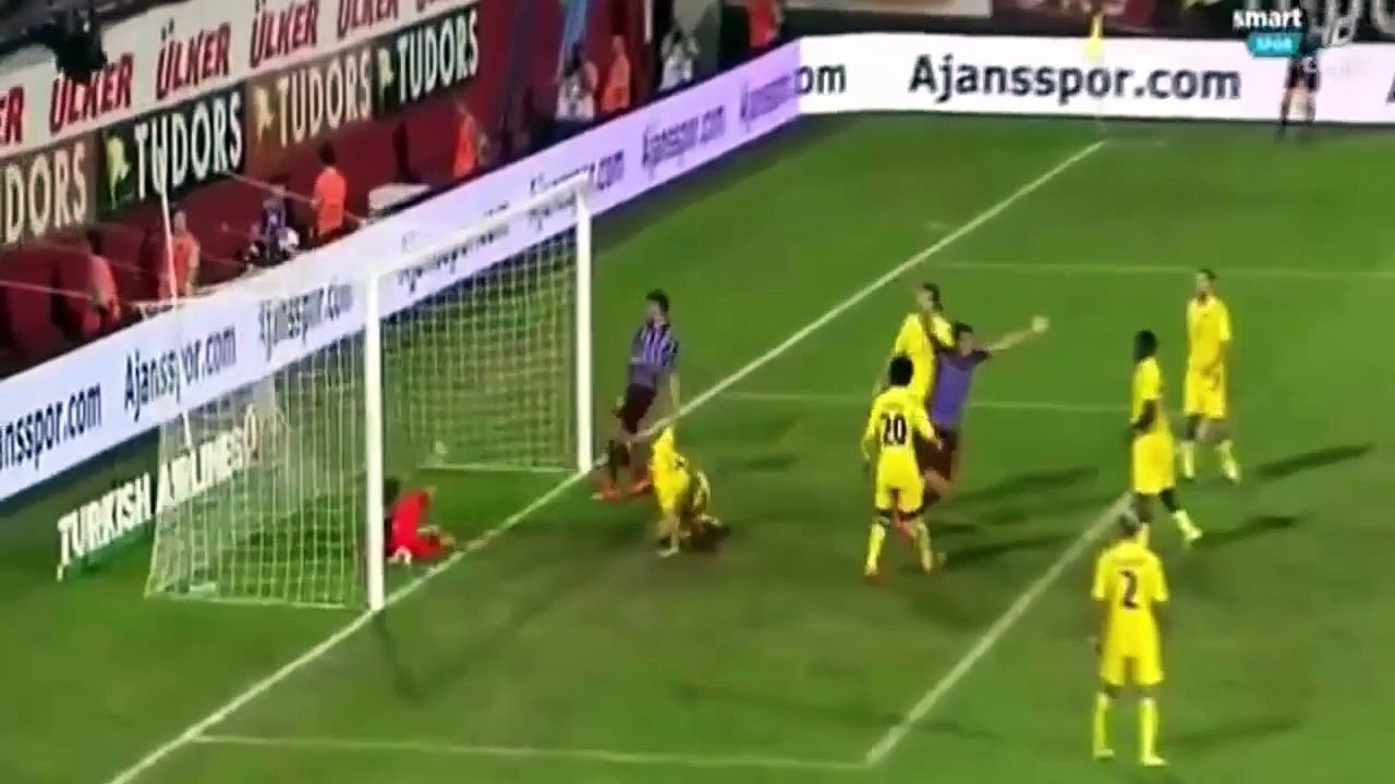 Trabzonspor 2-0 Rostov Highlight Geniş Özet - HD (21.08.2014)