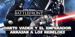 Darth Vader y el Emperador Palpatine arrasan una Base Rebelde