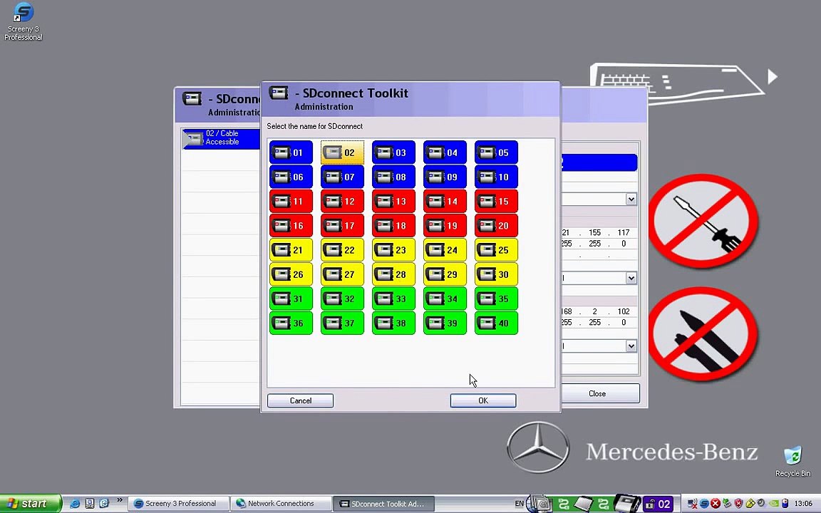 How to set MB SD Connect Compact 4----Auto Repair Tools