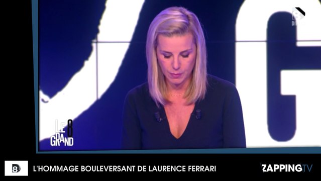 Le Grand 8 spécial Attentats de Paris : Laurence Ferrrari bouleversée rend hommage aux collaborateurs du groupe Canal+ décédés