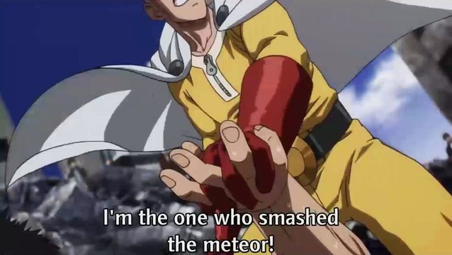 One Punch Man - Saitama Intimidated by Black Hole Tank Top