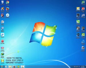 HOW TO INSTAL COOL EDIT PRO 2