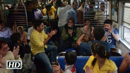 Watch Amitabh Bachchan Sings In Local Train For Charity