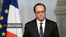 Hollande calls attacks an 'act of war'