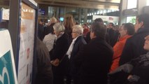 Minute de silence en gare de Nantes