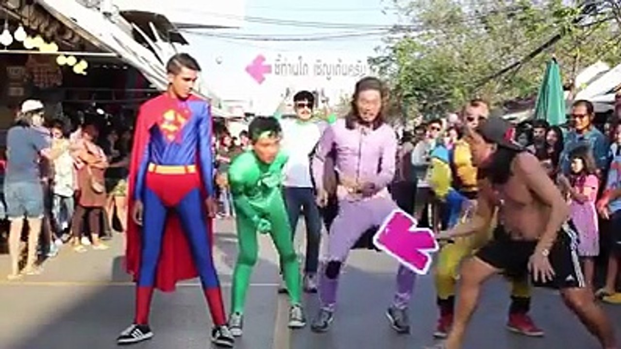 The Dance makes everyone stop walking and just looking