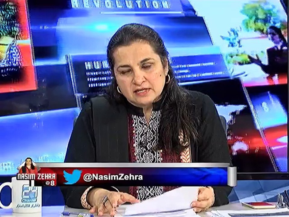 Pakistani Tujheay Salaam a Segment in NasimZehra@8 (HajilSulro)