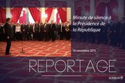 [REPORTAGE] Minute de silence à la Présidence de la République