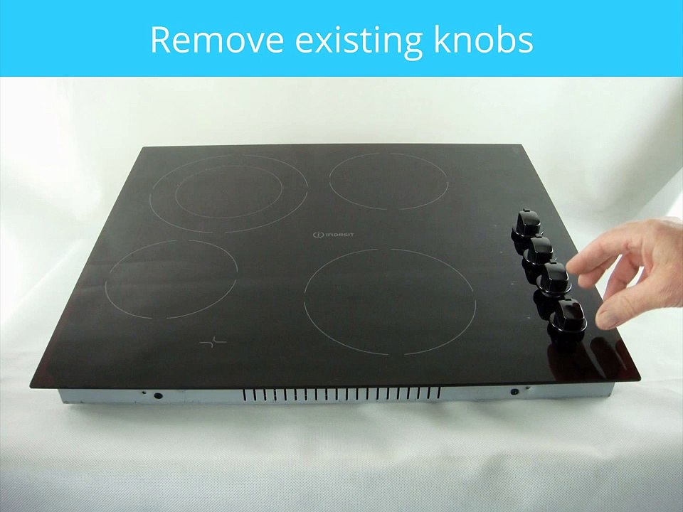 Universal Cooker, Oven, Grill, Hob Control Knobs Fitting Guide Instructions