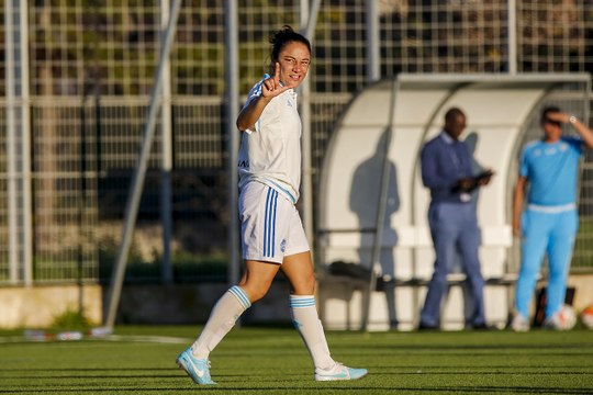 D2 féminine - OM 5-0 Monteux : le but de Sandrine Brétigny (73e)