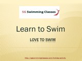 Swimming Lessons Singapore - SG Swimming Classes