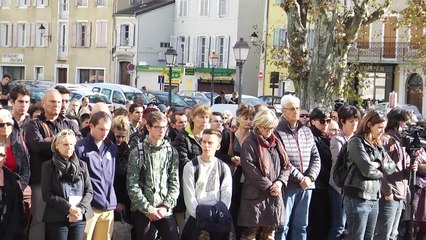 D!CI TV : La Marseillaise entonnée en chœur à Gap ce midi