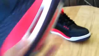 (HD) Perfect Authentic Air Jordan 3 Crimson Basketball Sneakers Cheap Sale