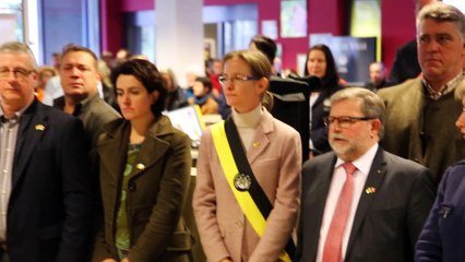 Attentats de Paris, la Marseillaise à Namur