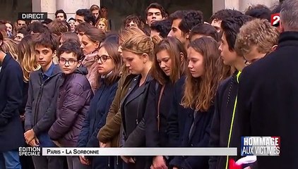 Minute de silence dans toute la France en hommage aux victimes des attentats