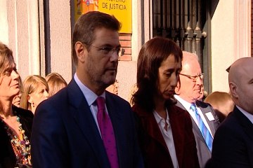 Minuto de silencio de Justicia por los atentados de París