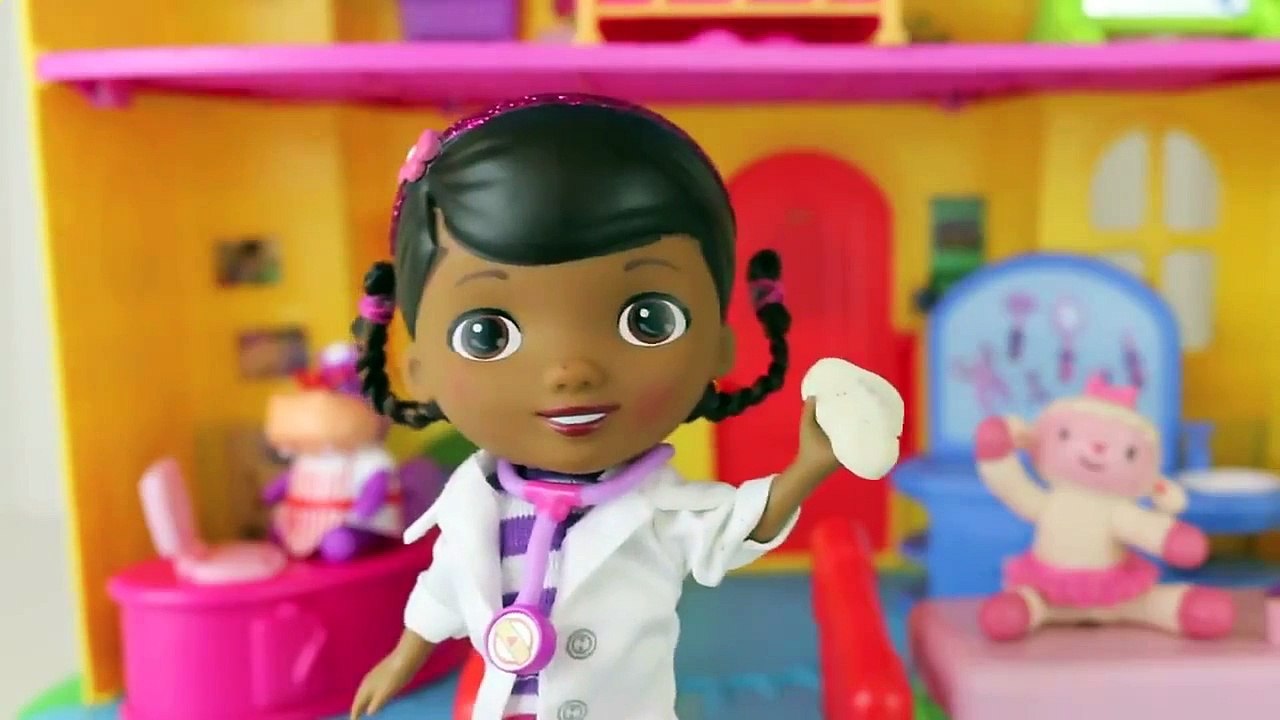 Doc McStuffins ❤ Doc Is In Clinic Hallie Lambie Disney Junior Doc McStuffins Toy House