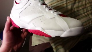 (HD) Perfect Authentic Air Jordan Retro 7 VII _Hare Basketball Sneakers Cheap Sale