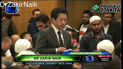 Dr Zakir Naik Muhammad SAW The Mercy To Humanity Japan Nov 2015 Live Shahadah Part 4/4