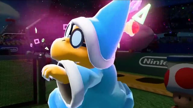 Mario Tennis Ultra Smash - Bowser Jr. et les autres