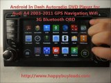 Audi A4 Car Audio System Android DVD GPS Navigation Wifi