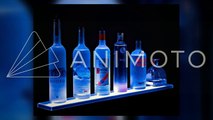 Standard 3 Foot LED Liquor Shelf for Bar, Lounge, Club & Restaurant Decorations