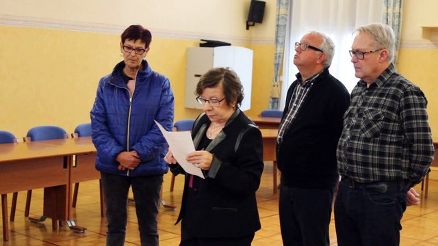 Outreau : discours émouvant du maire et minute de silence des agents