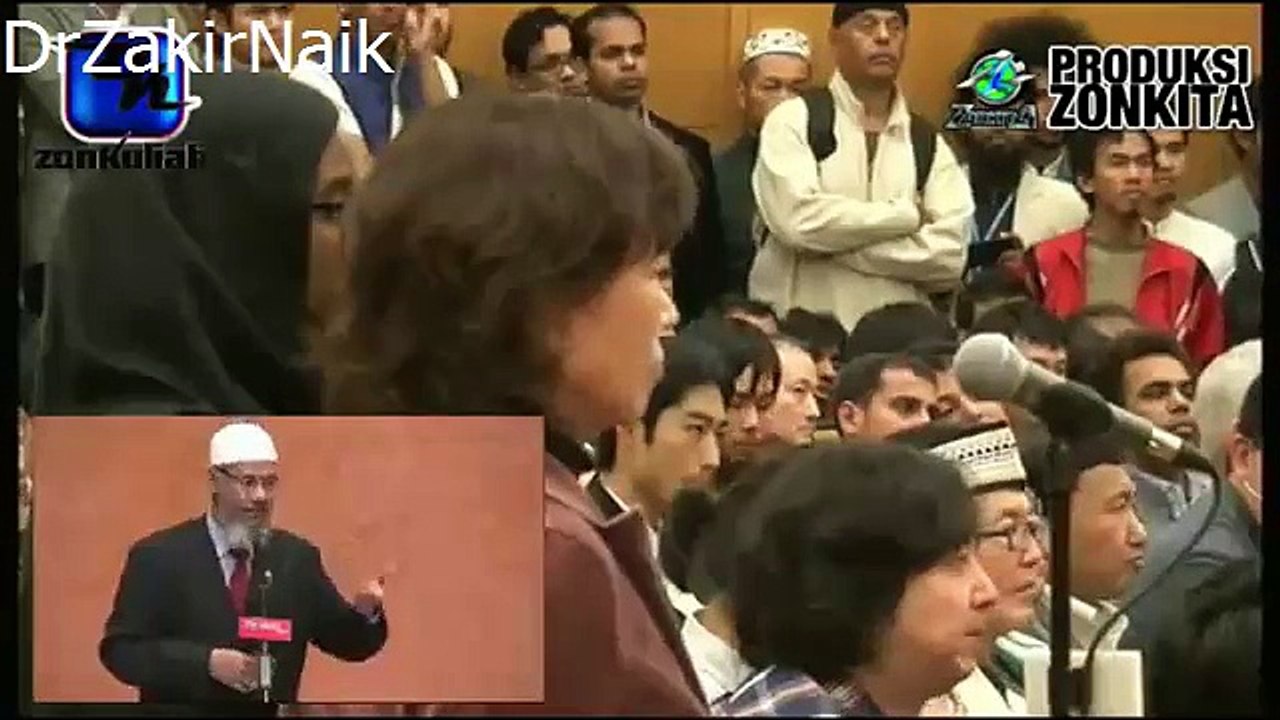Dr Zakir Naik Muhammad SAW The Mercy To Humanity Japan Nov 2015 Live Shahadah Part 2/4