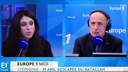 Stéphanie, rescapée du Bataclan :"Je me suis retrouvée assise au balcon, ça m'a sauvé la vie"