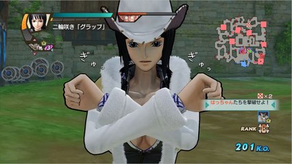 One Piece - Pirate warriors3 Nico Robin Game Play ＃2