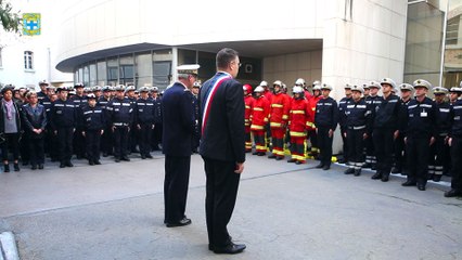 BMPM: HOMMAGE AUX VICTIMES DES ATTENTATS DE PARIS.
