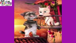 Really Funny Talking Tom & ANGELA Cat Romantic Song