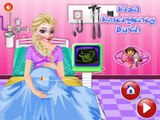 Beautifull Disney Princess Frozen Elsa Emergency Birth Movie Games For Kids NEW Video For