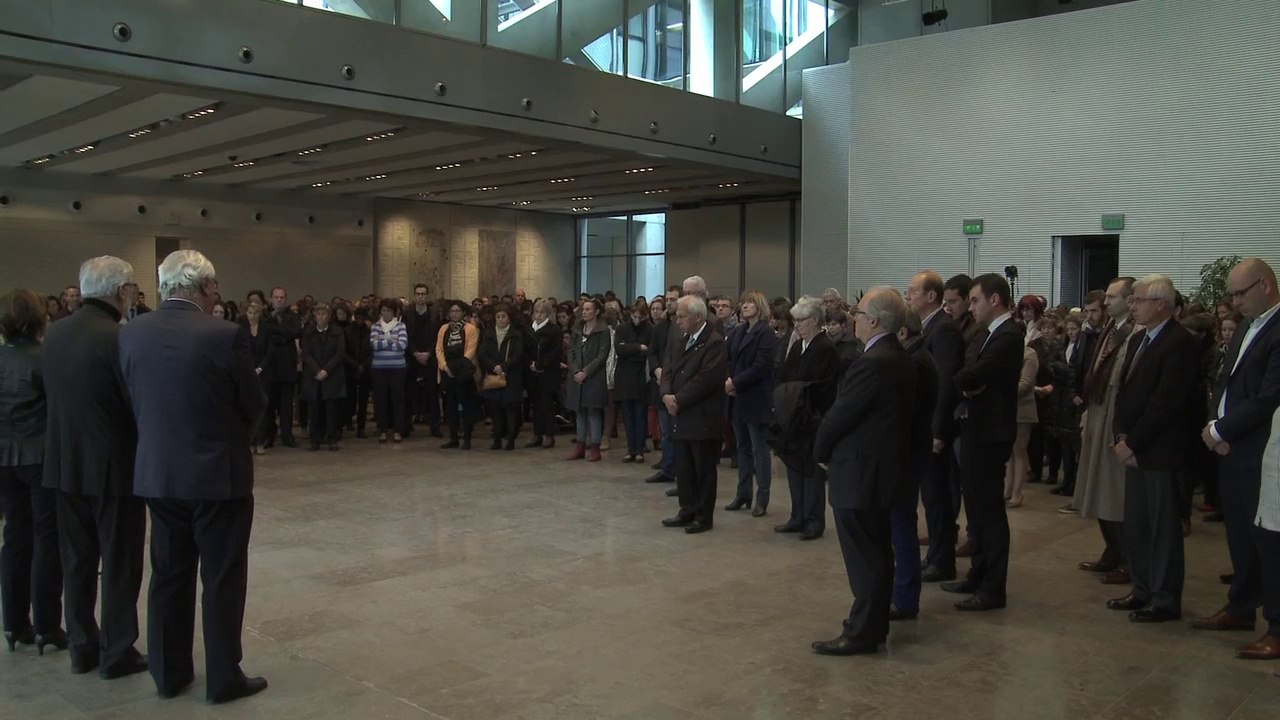 Hommage de la Région Midi-Pyrénées aux victimes des attentats de Paris