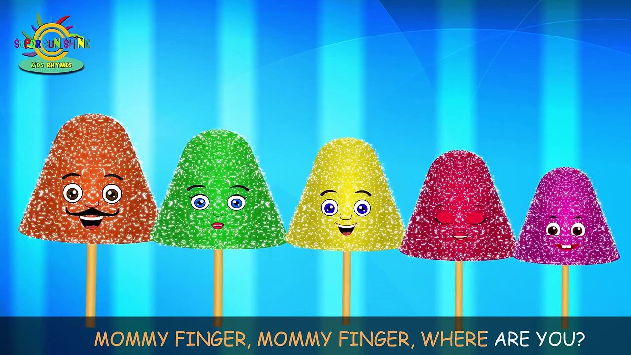 Finger Family | Sugar Candy Finger Family Nursery Rhymes | Finger Family Songs