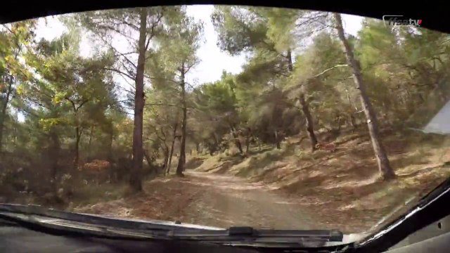 Championnat de France des Rallyes Terre - Vaucluse - Caméra Embarquée : Julien Maurin
