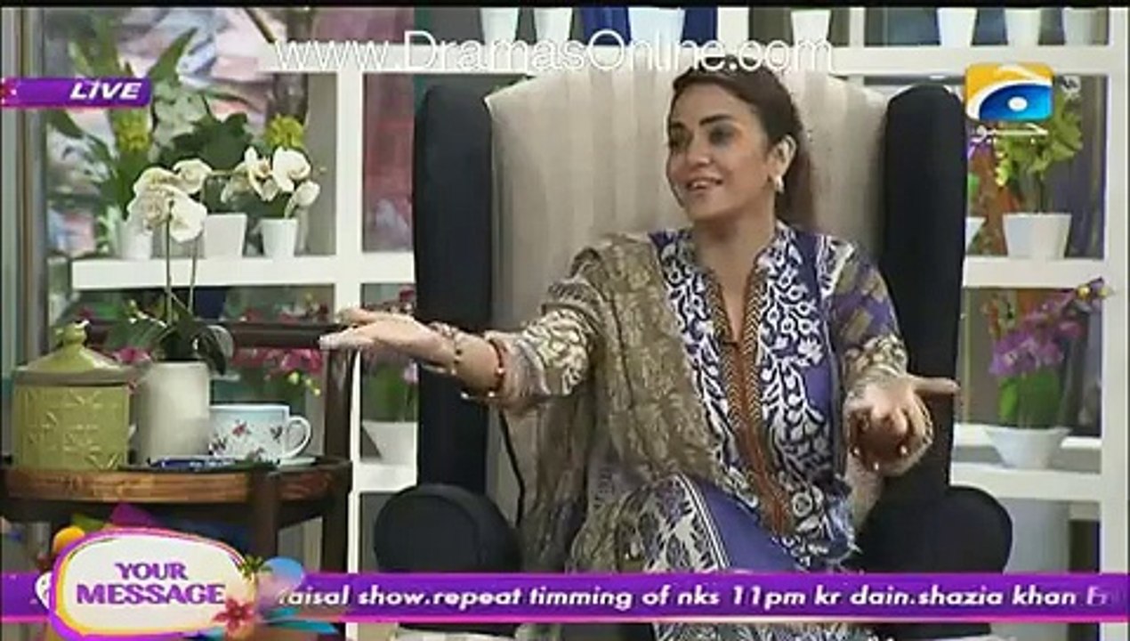 Nadia khan show - 17 November 2015 Part 6 - Special with Adnan Siddiqui - After effects of Meera Attack