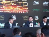 One Fighting Championship Rise to Power Press Conference