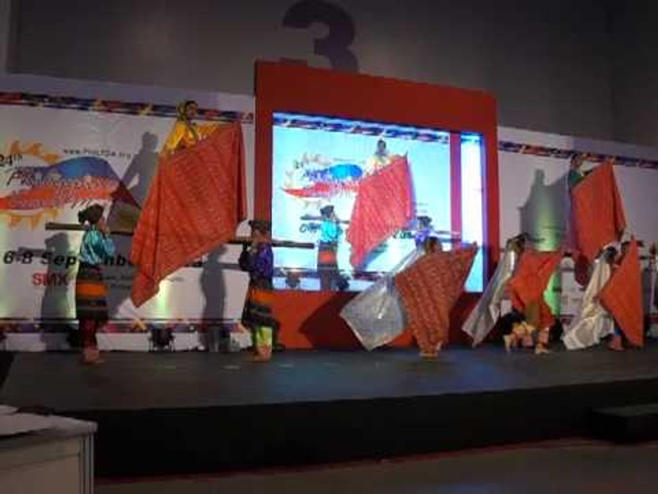 Native Dance at the Philippine Travel Mart 2013
