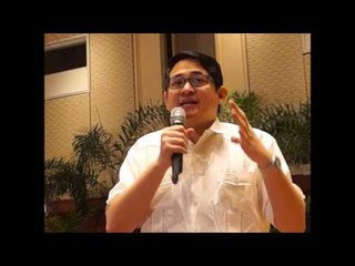 Senator Bam Aquino at the Dream Expo MNL Part 2 of 3