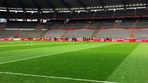 Belgique-Espagne: dernier entrainement avant la rencontre