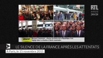 ZAPPEUR - Attentats à Paris : l'hommage silencieux de la France entière