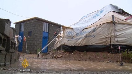 Fears disease could spread in northern Iraq's displacement camps